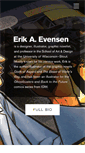 Mobile Screenshot of erik-evensen.com