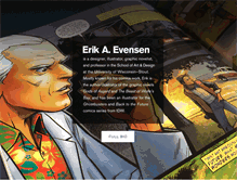 Tablet Screenshot of erik-evensen.com